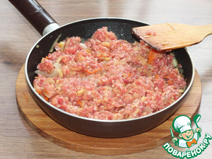 Запеканка с картофелем, кабачками, мясным фаршем Запеканка с картофелем, кабачками, мясным фаршем