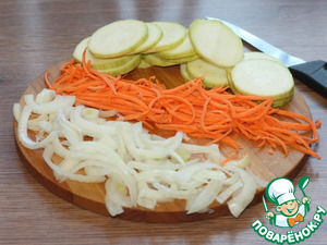 Запеканка с картофелем, кабачками, мясным фаршем Запеканка с картофелем, кабачками, мясным фаршем