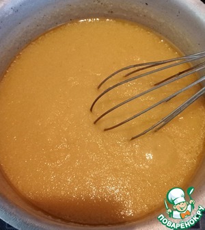 Запеканка с кукурузной полентой