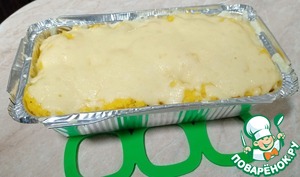 Запеканка с кукурузной полентой