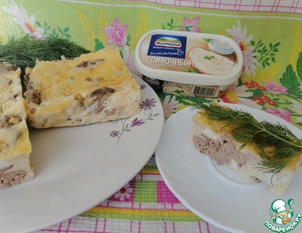 Запеканка с куриной печенью Запеканка с куриной печенью