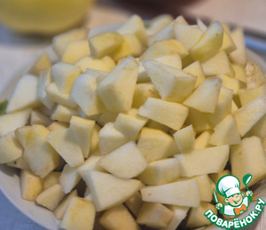 Запеканка творожная с яблоками (ПП) Запеканка творожная с яблоками (ПП)