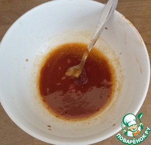 Зелень в сливочном соусе с кочудяном