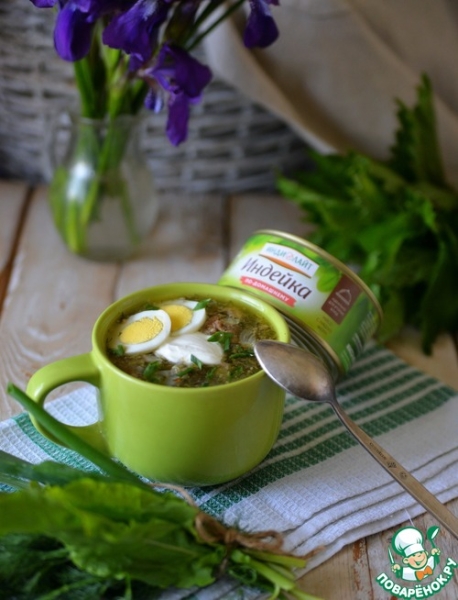 Зелёный борщ "Походный" Зелёный борщ "Походный"