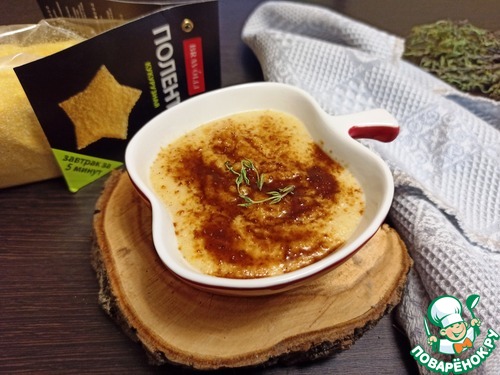 Жареная кукурузная каша с кокосовым сахаром Жареная кукурузная каша с кокосовым сахаром