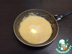 Жареная кукурузная каша с кокосовым сахаром Жареная кукурузная каша с кокосовым сахаром