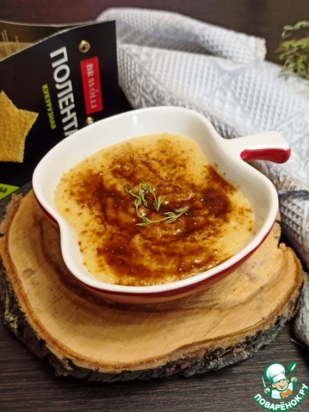 Жареная кукурузная каша с кокосовым сахаром Жареная кукурузная каша с кокосовым сахаром