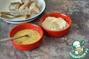 Жареная навага в муке и яйце Жареная навага в муке и яйце