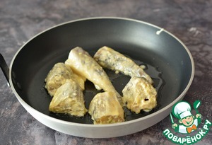 Жареная навага в муке и яйце Жареная навага в муке и яйце