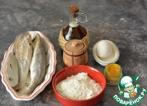 Жареная навага в муке и яйце Жареная навага в муке и яйце