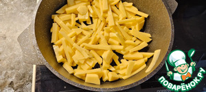 Жаренная картошка с мясом