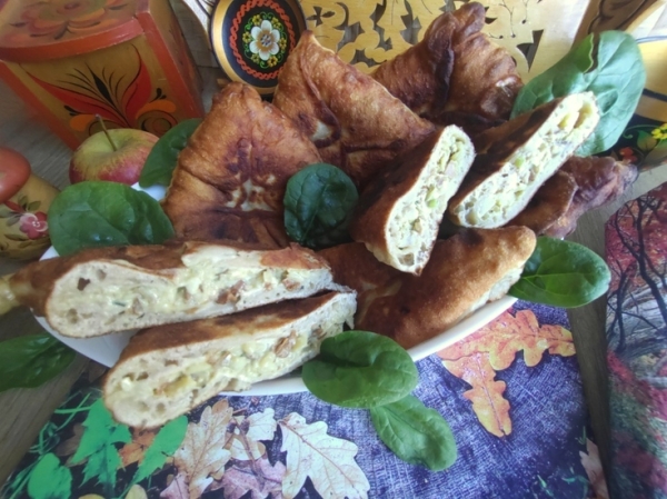 Жареные пирожки Жареные пирожки