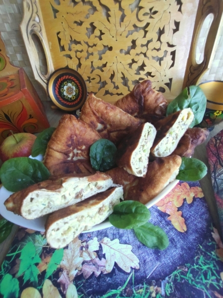 Жареные пирожки Жареные пирожки