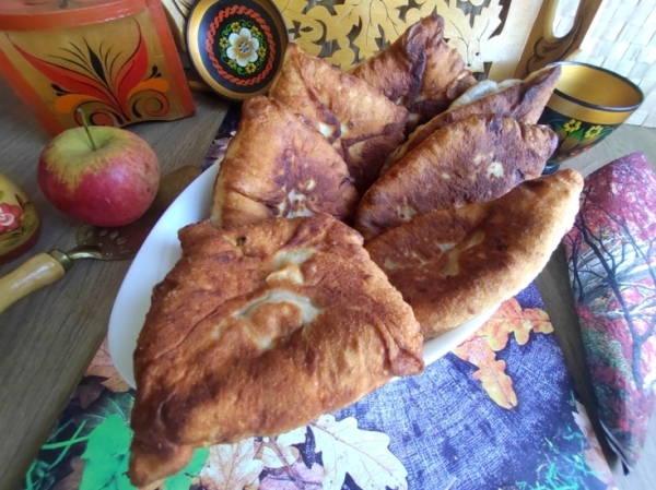 Жареные пирожки Жареные пирожки
