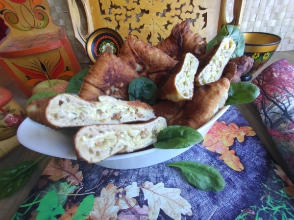 Жареные пирожки Жареные пирожки