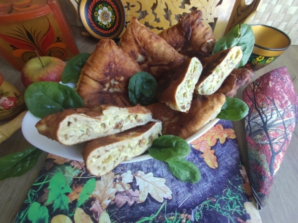 Жареные пирожки Жареные пирожки