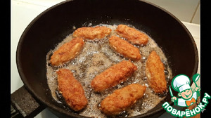 Жареные шейки курицы в панировке Жареные шейки курицы в панировке