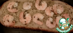 Жареный хлеб с креветками по-корейски Жареный хлеб с креветками по-корейски