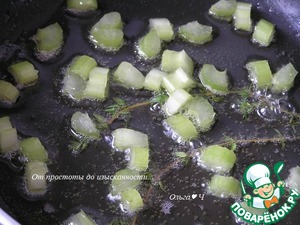 Жареный картофель с овощным рагу Жареный картофель с овощным рагу