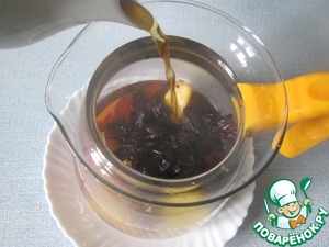 Жасминовый чай с фруктами