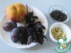 Жасминовый чай с фруктами