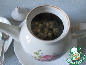 Жасминовый чай с фруктами