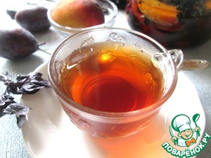 Жасминовый чай с фруктами