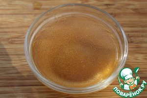 Желе и сорбет "Мохито"