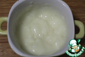 Желе и сорбет "Мохито"