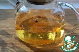 Желе и сорбет "Мохито"