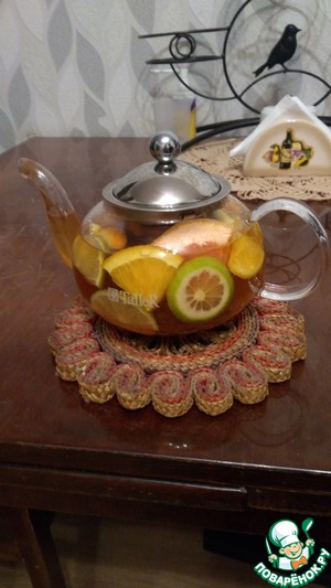 Зимний цитрусовый чай Зимний цитрусовый чай